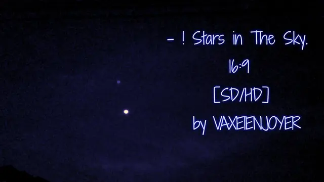 ! Stars in The Sky