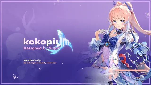 kokopium - A Sangonomiya Kokomi osu! skin