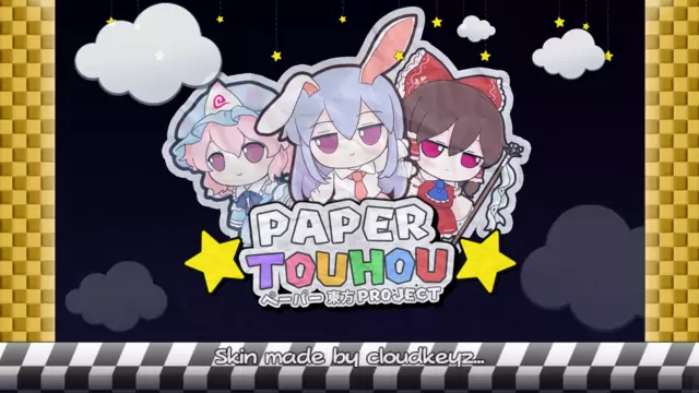 Touhou Project ~ Paper Touhou osu! Skin