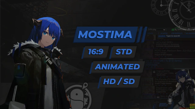 Arknights』Mostima Dark 16:9