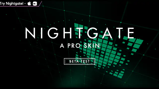 ／／NIGHTGATE／pro／Minimal, Futuristic, 9 Colors.／／