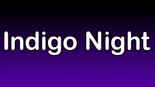 Indigo Night Skin
