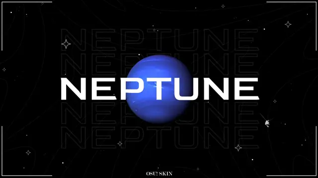 Neptune Osu! Skin