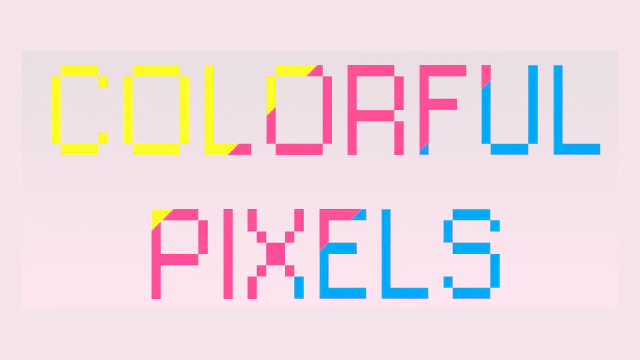Colorful Pixels