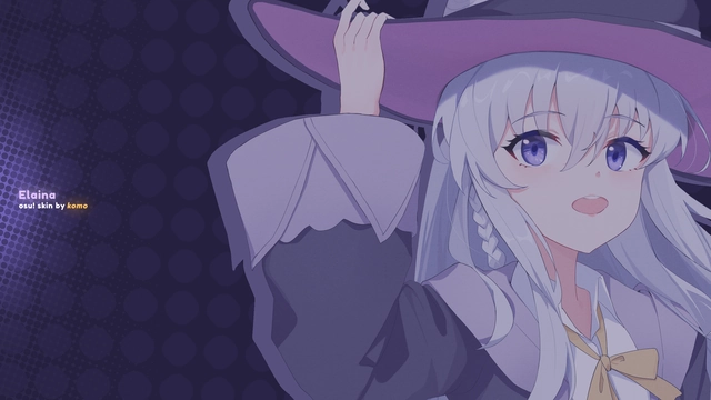 Elaina osu! skin by komo