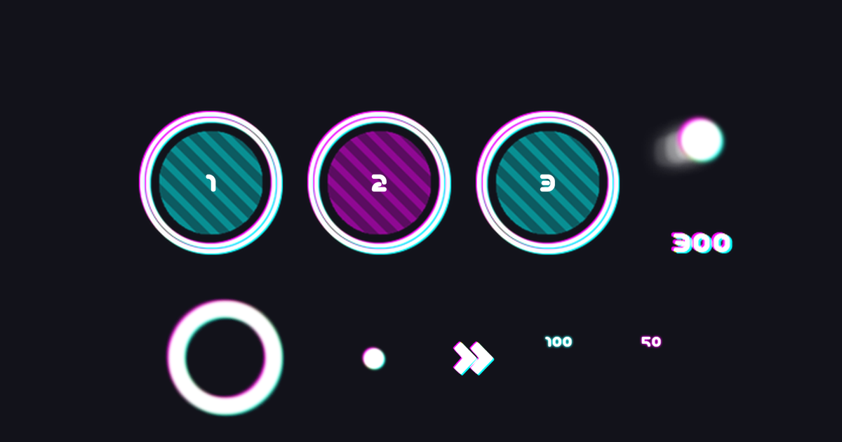 Magenta Cyan Minimal