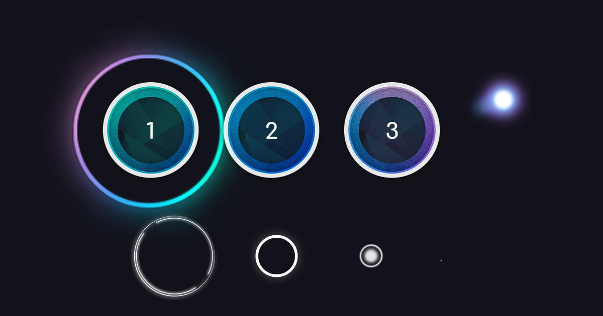 NEBULA: New graphic & colorful skin