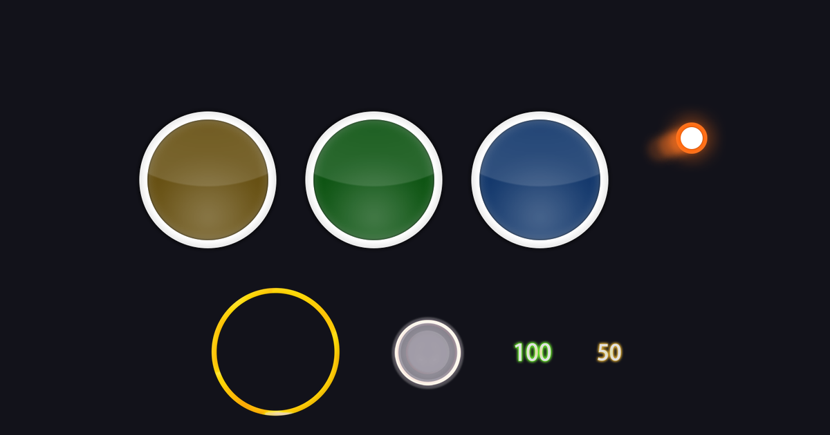 osu! Default skin improved